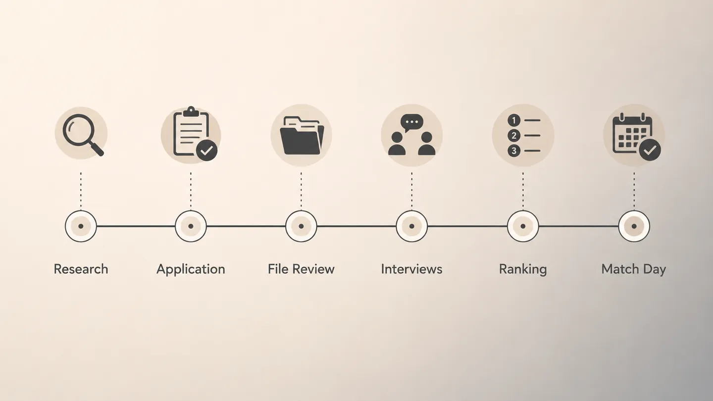 Illustration: The CaRMS Timeline: How the Match Actually Unfolds