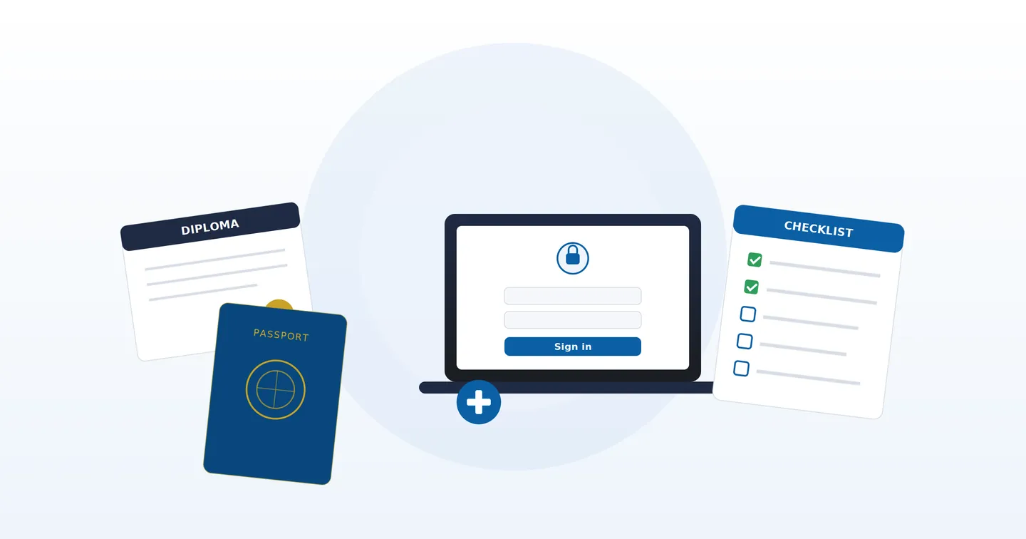 Illustration: Documents Needed Before ECFMG Registration