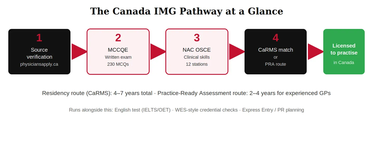 Illustration: How Nigerian Doctors Relocate to Canada: Two Official Routes